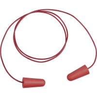 CONICCO200 CUTIE DE DISTRIBUȚIE DE 200 PERECHI DE DOPURI PENTRU URECHI, CU CORDON PLASTIC