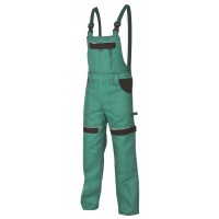  Pantaloni pieptar Cool Trend - verde/negru