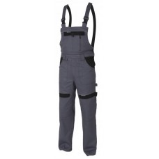 Cool Trend pantaloni pieptar - gri/negru