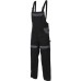 Cool Trend pantaloni pieptar - negru/portocaliu, negru/gri, alb/albastru