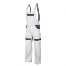 Cool Trend pantaloni pieptar - alb/gri