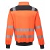 PW3 Pulover HI - VIS cu fermoar