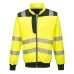 PW3 Pulover HI - VIS cu fermoar