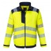 PW3 Pulover HI - VIS cu fermoar