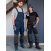 yyy - TELICA - Pantaloni pieptar denim