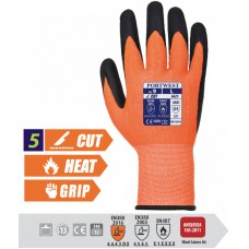 MĂNUȘI ANTITĂIERE CUT 5 HI-VIS